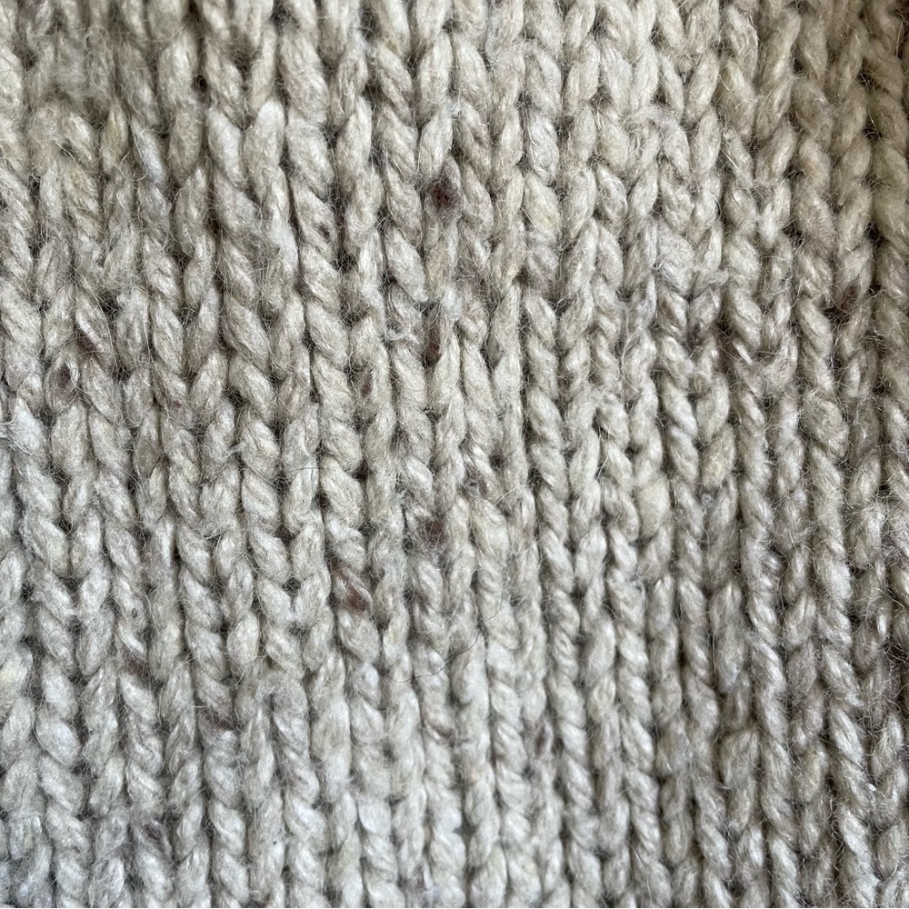 Peruvian Connection Wool Cream Roll-neck Sweater - Picture 11 of 11